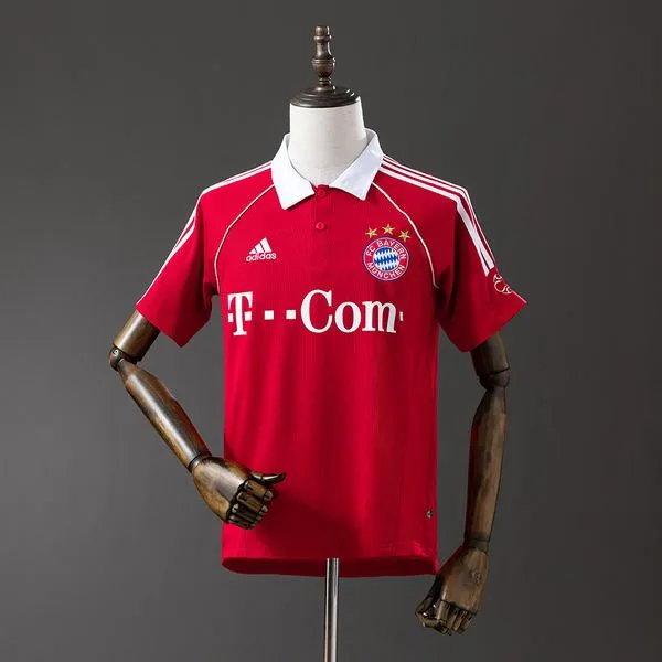 Camiseta de fútbol Bayern Munich 2006/07 LOCAL MANGA CORTA VERSION FAN